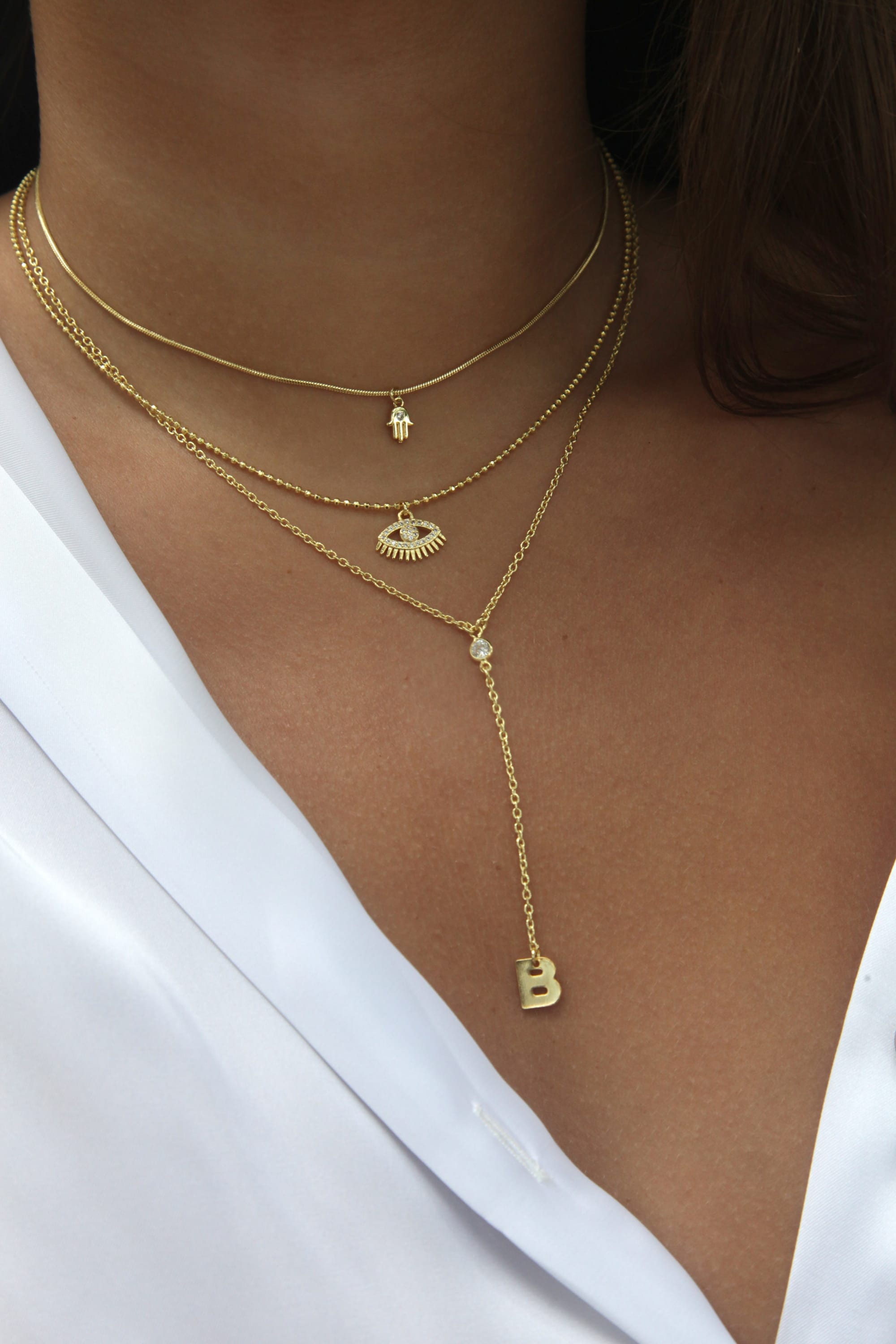 Choker Bolinhas Banhada a Ouro 18k — Plaka Acessórios