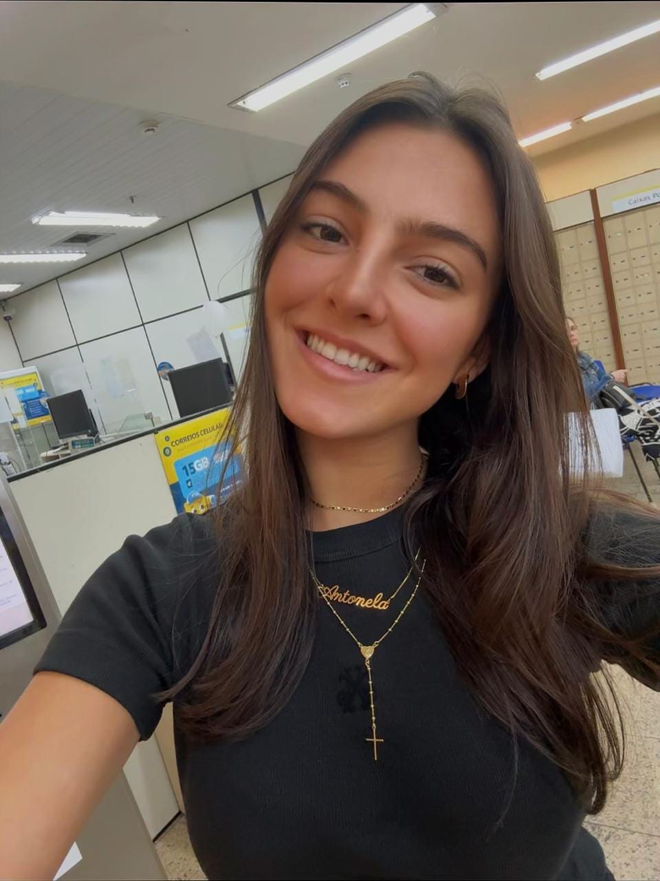Colar Choker Disco Heart: 3 milésimos ouro 18k — Plaka Acessórios