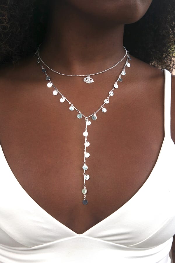 Choker Escamas Dourada: 3 milésimos ouro 18k — Plaka Acessórios
